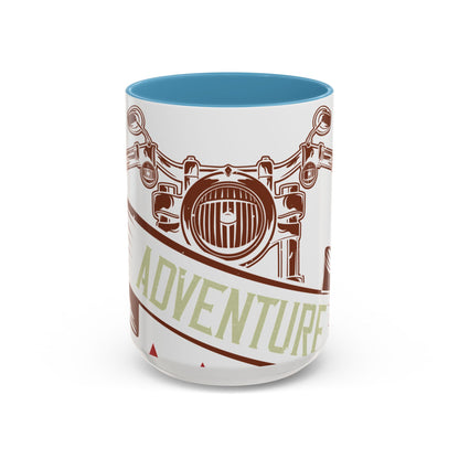 life is either a daring adventure or nothing-01 — Accent Mug 11/15oz
