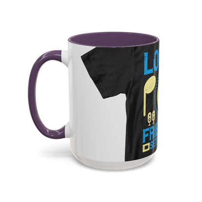 Love is friendship set to music — Accent Mug 11/15oz