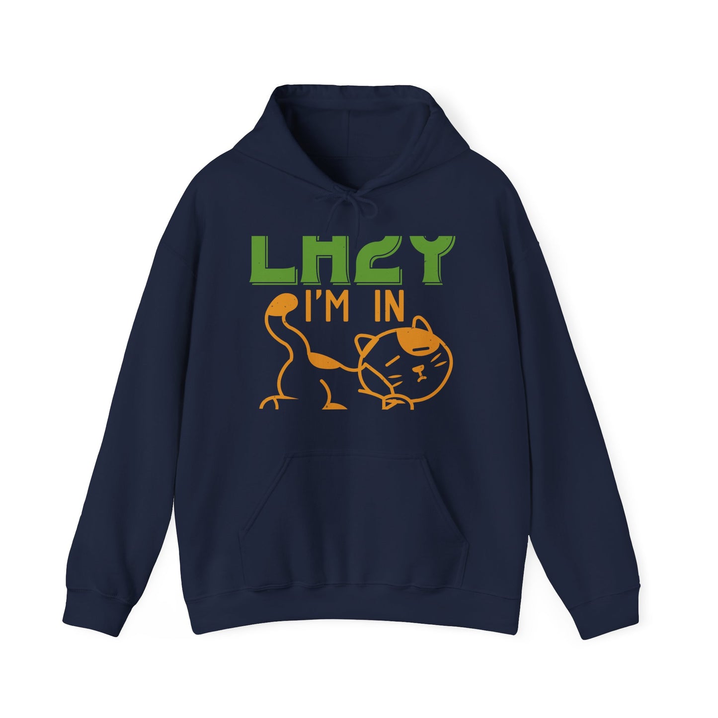 iΓÇÖm not lazy iΓÇÖm in quarantine-01 — Unisex Heavy Blend Hoodie (G18500)