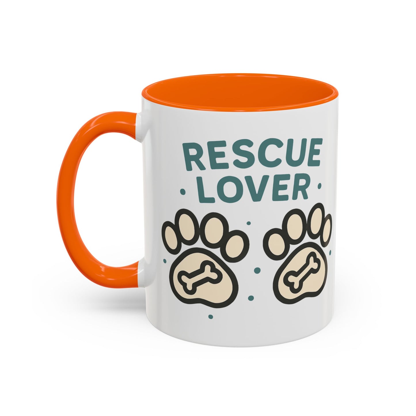 Rescue Lover Coffee Mug, Pet Owner Gift, Animal Rescue Merchandise, Dog Lover Cup, Rescue Pet Appreciation