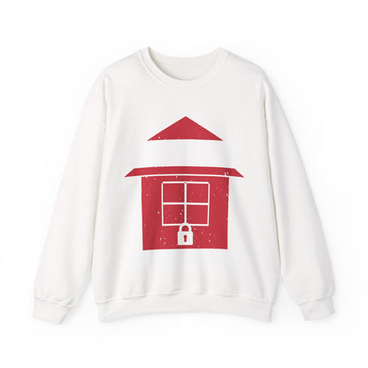 home quarantine-01 — Unisex Heavy Blend Crewneck (G18000)