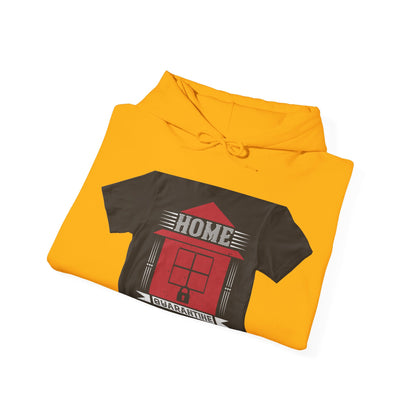 home quarantine — Unisex Heavy Blend Hoodie (G18500)