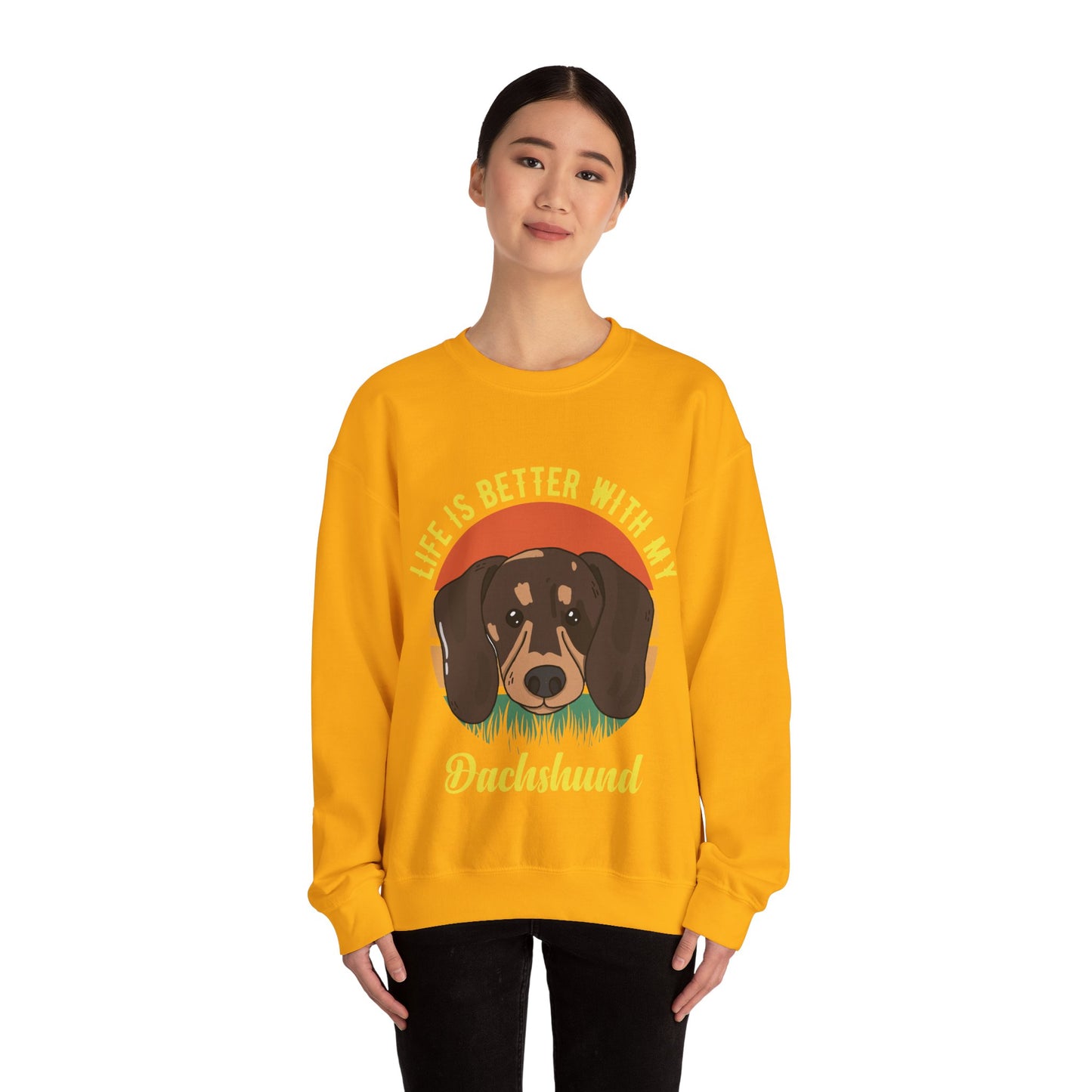 Dog (19) — Unisex Heavy Blend Crewneck (G18000)