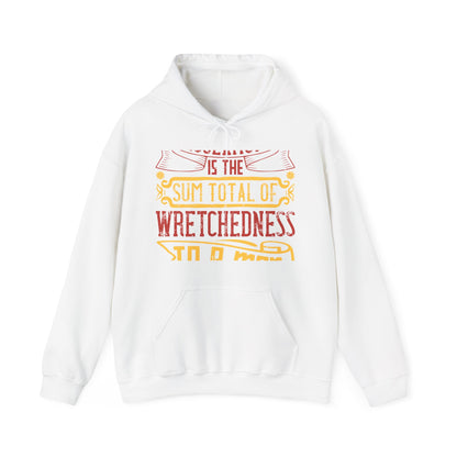 Isolation is the sum total of wretchedness to a man-01 — Unisex Heavy Blend Hoodie (G18500)