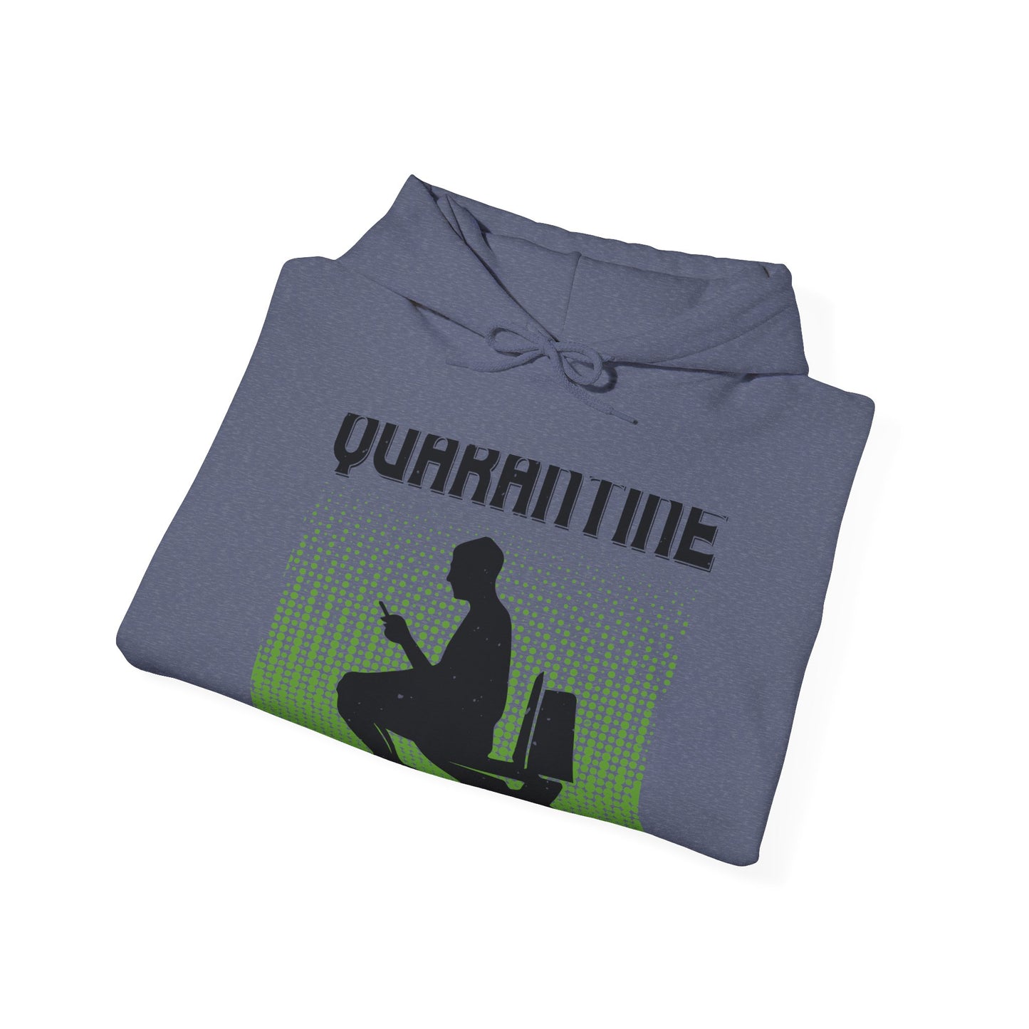 i'm on self quarantine 2020-01 — Unisex Heavy Blend Hoodie (G18500)