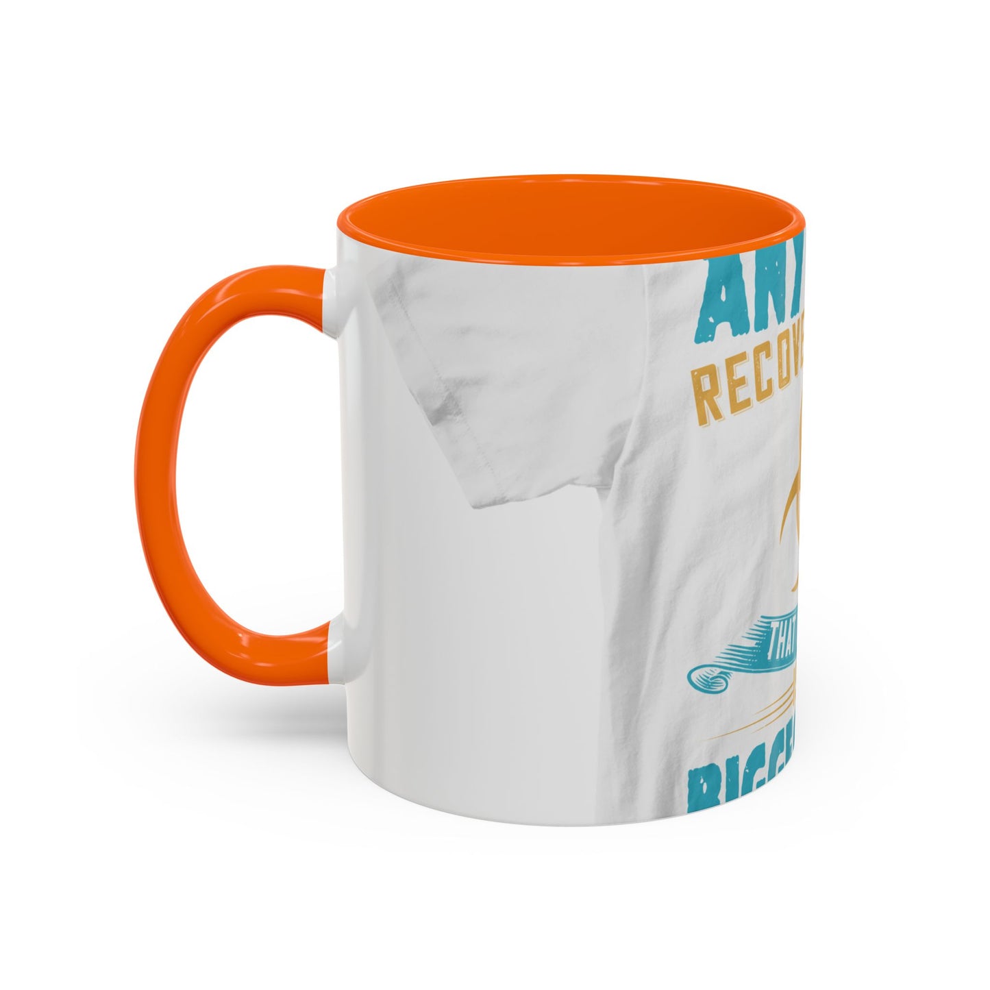 Anyone in recovery knows that isolation is the biggest enemy — Accent Mug 11/15oz