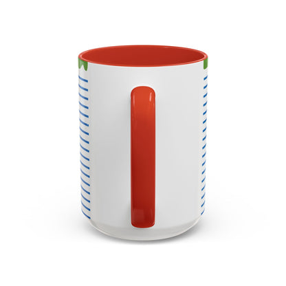 living my best quarantine-01 — Accent Mug 11/15oz