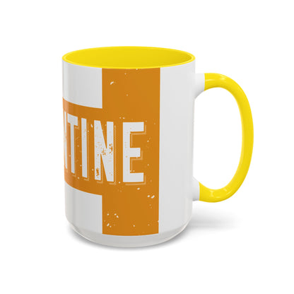 straight outta quarantine class of 2020-01 — Accent Mug 11/15oz