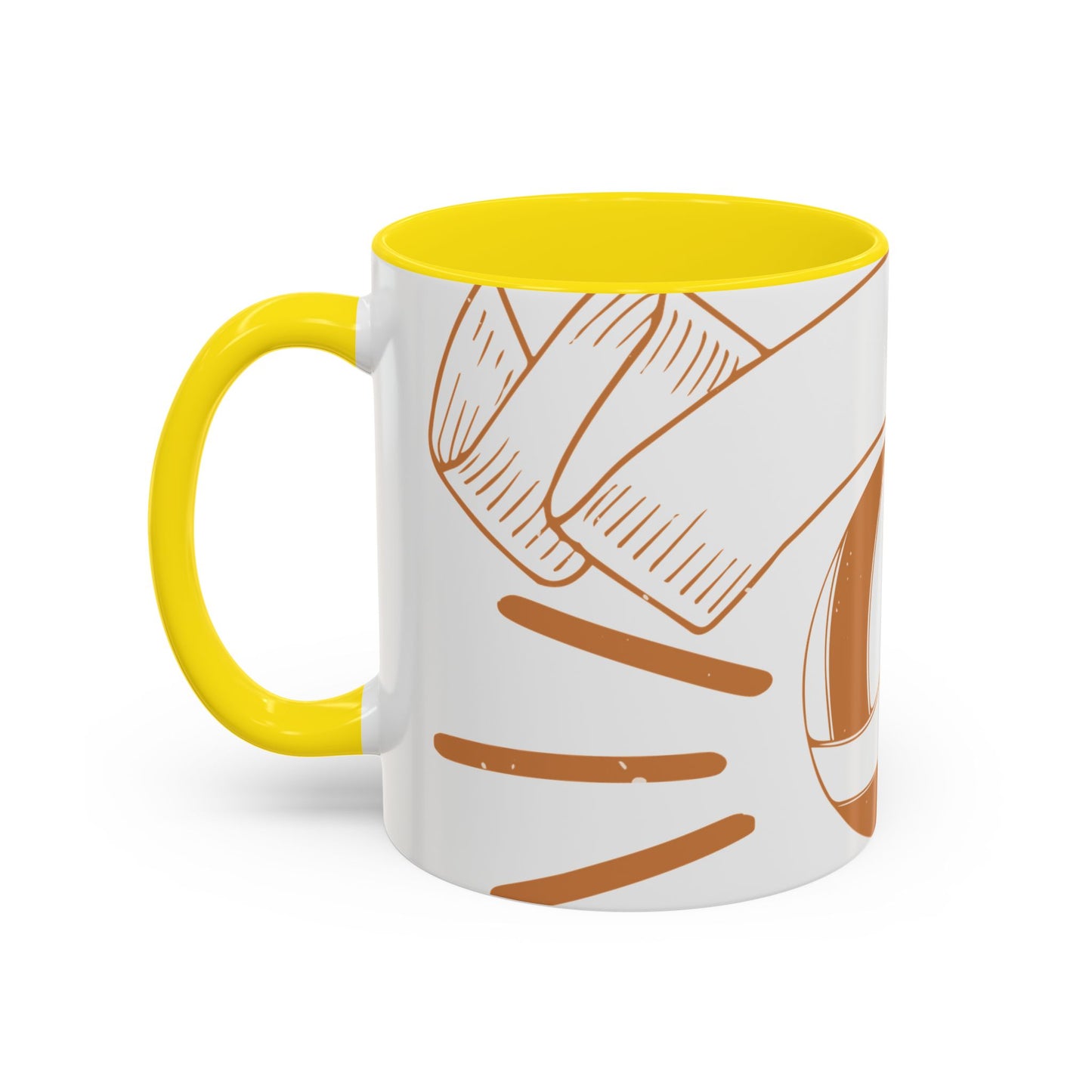 Volleyball Invented by men, perfected by women-01 — Accent Mug 11/15oz