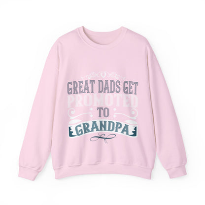 Great dads get promoted to grandpa-2 — Unisex Heavy Blend Crewneck (G18000)