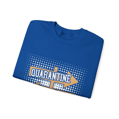 quarantine plans-01 — Unisex Heavy Blend Crewneck (G18000)