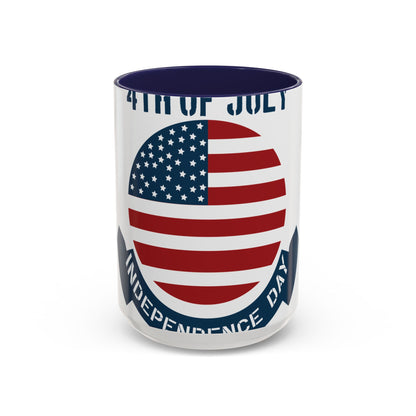 Fourth of july (42) — Accent Mug 11/15oz