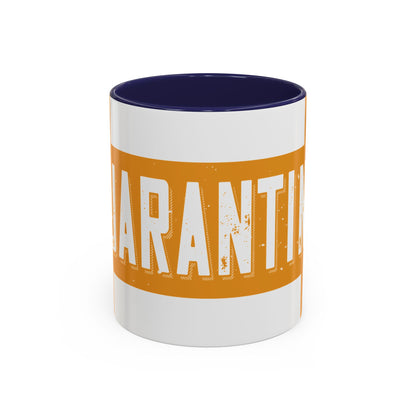 straight outta quarantine class of 2020-01 — Accent Mug 11/15oz