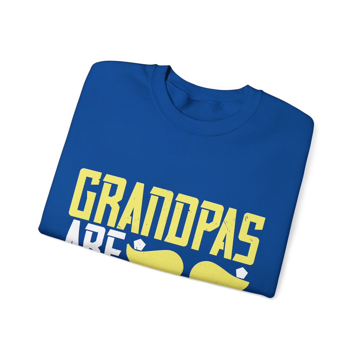 Grandpas are daddies with extra practice-02 — Unisex Heavy Blend Crewneck (G18000)