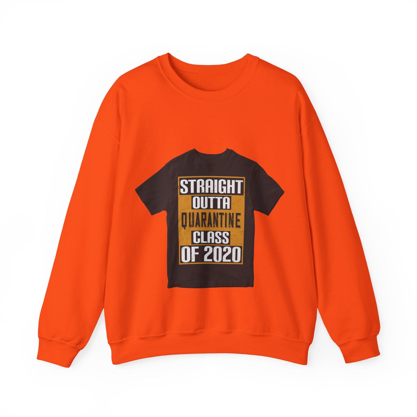 straight outta quarantine class of 2020 — Unisex Heavy Blend Crewneck (G18000)