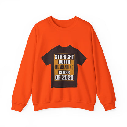 straight outta quarantine class of 2020 — Unisex Heavy Blend Crewneck (G18000)