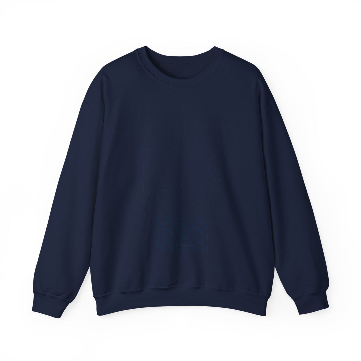Masonic_Pillars_Crest_5400 — Unisex Heavy Blend Crewneck (G18000)