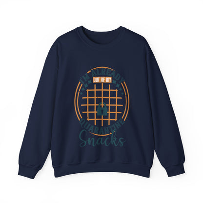 i'm already out of my quarantine snacks-01 — Unisex Heavy Blend Crewneck (G18000)