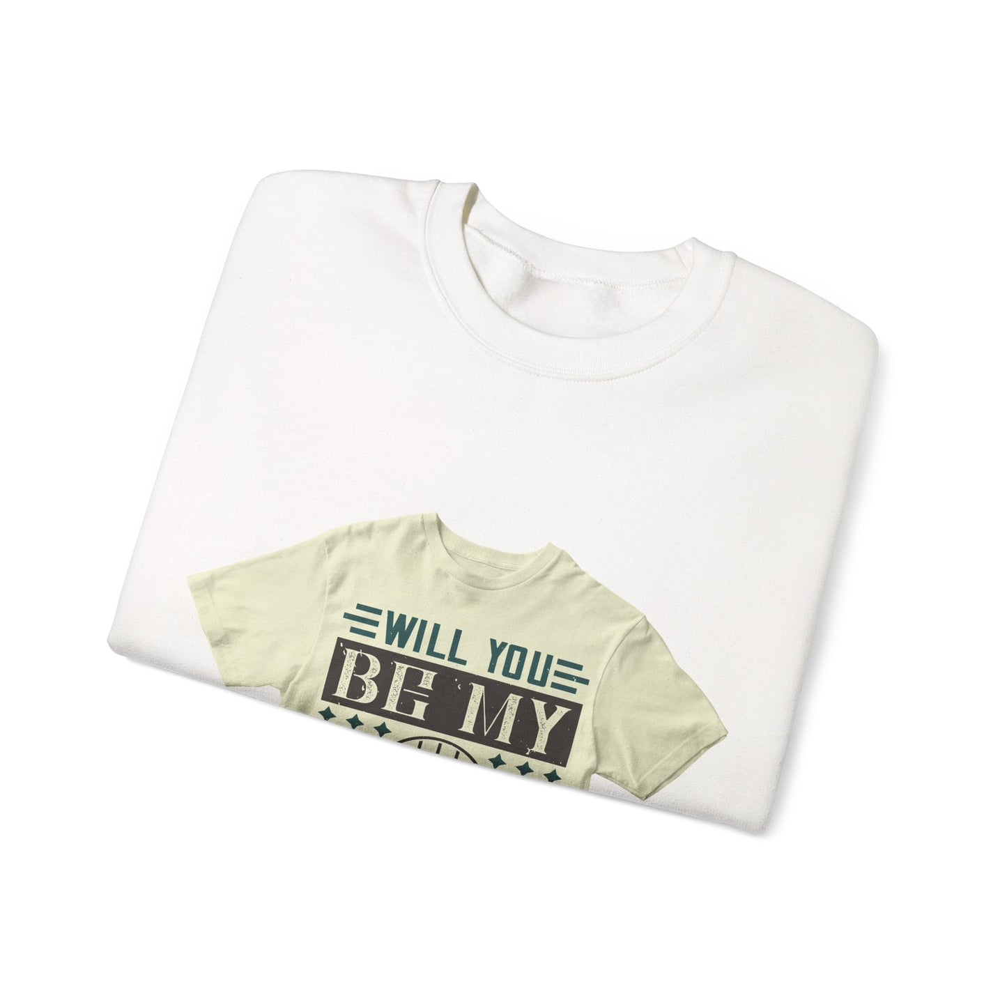 will you be my quarantine — Unisex Heavy Blend Crewneck (G18000)