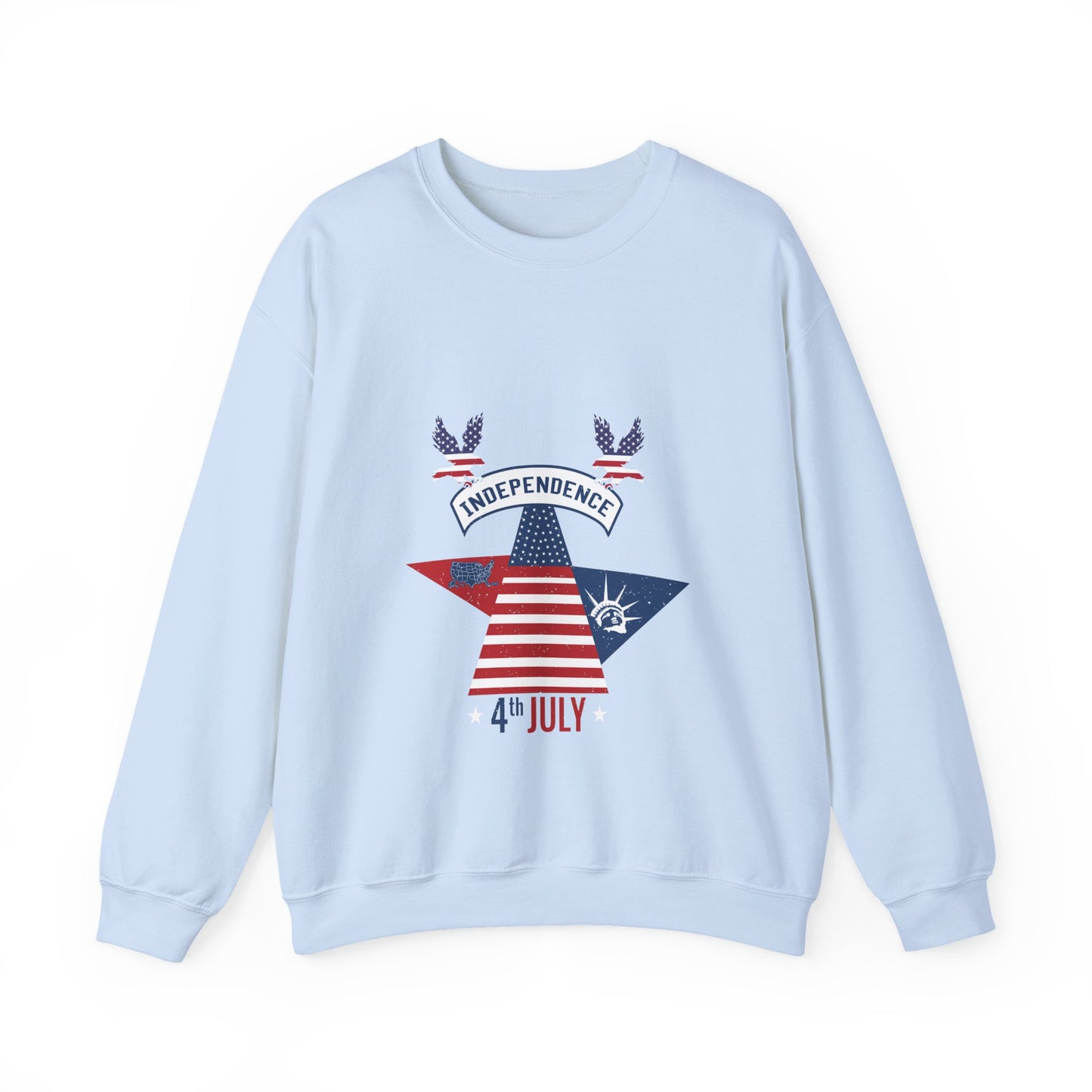 Fourth of july (48) — Unisex Heavy Blend Crewneck (G18000)