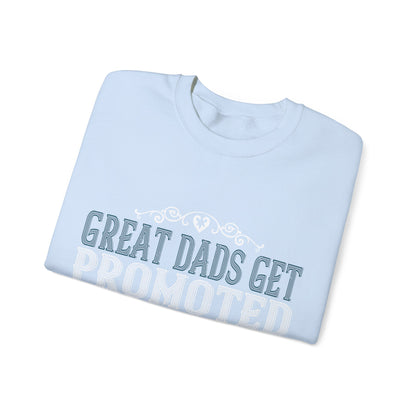 Great dads get promoted to grandpa-2 — Unisex Heavy Blend Crewneck (G18000)