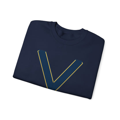 Junior Warden JW-- the plumb — Unisex Heavy Blend Crewneck (G18000)