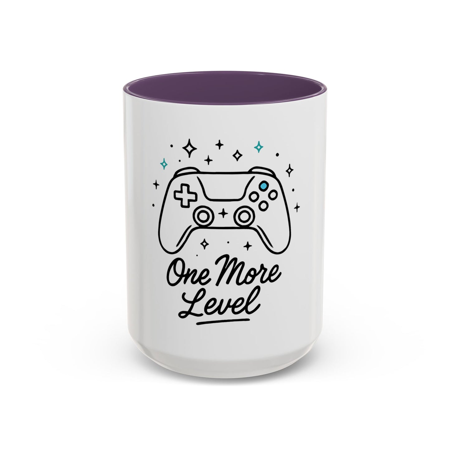 Gamer Accent Coffee Mug - One More Level Gaming Gift, Video Game Mug, Fun Coffee Cup, Unique Present for Gamers, Geeky [...]