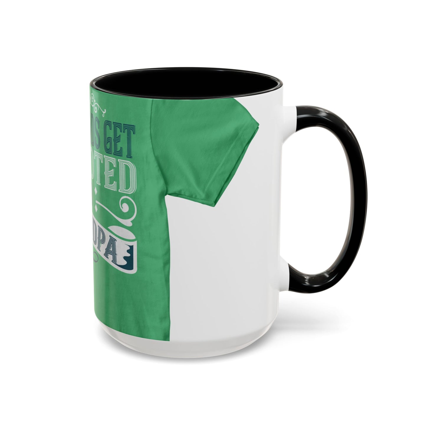 Great dads get promoted to grandpa-02 — Accent Mug 11/15oz