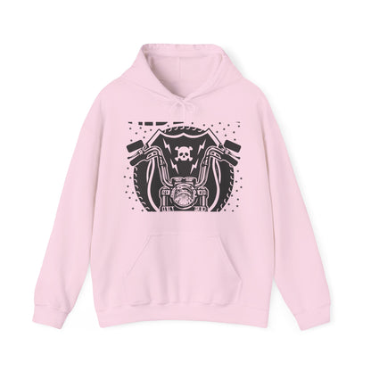 Motorbike (32) — Unisex Heavy Blend Hoodie (G18500)