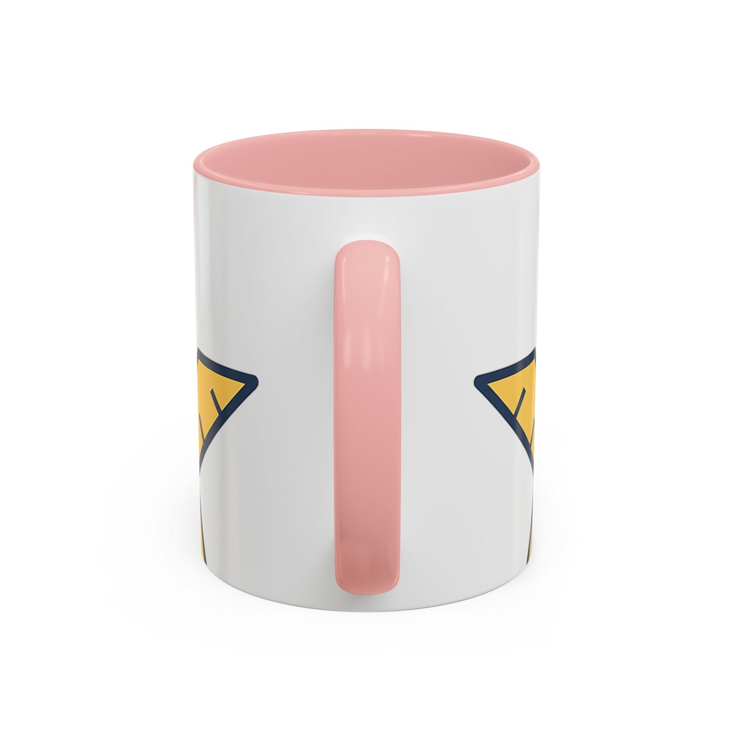 Plain Square and compass — Accent Mug 11/15oz