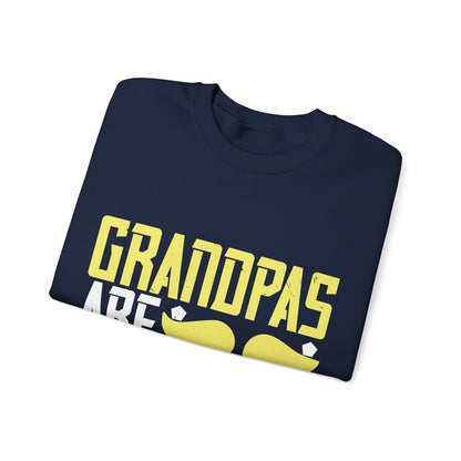 Grandpas are daddies with extra practice-02 — Unisex Heavy Blend Crewneck (G18000)