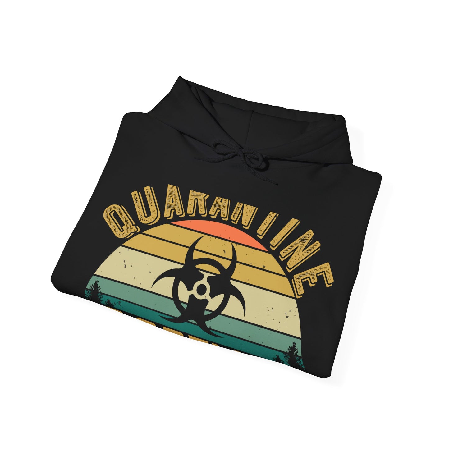 i think quarantine is spelled camping-01 — Unisex Heavy Blend Hoodie (G18500)