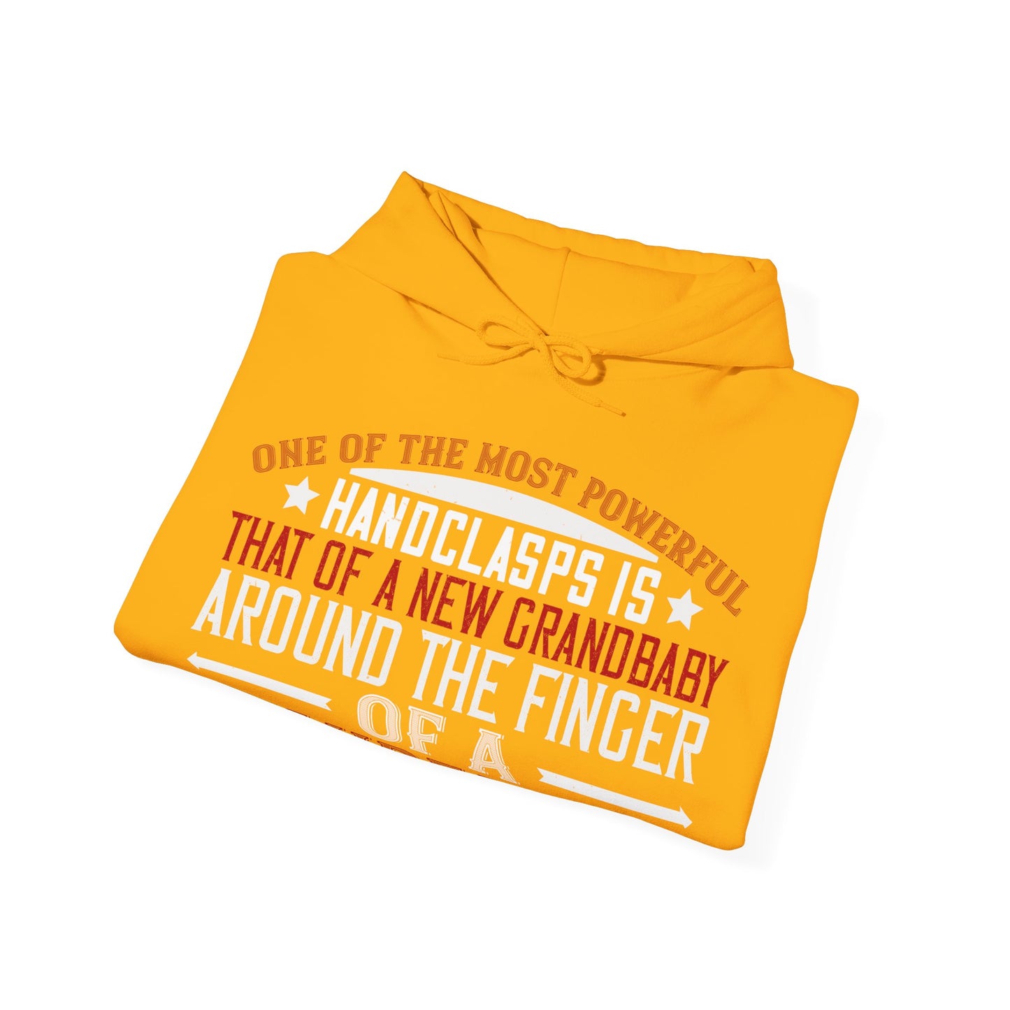 One of the most powerful handclasps-1 — Unisex Heavy Blend Hoodie (G18500)