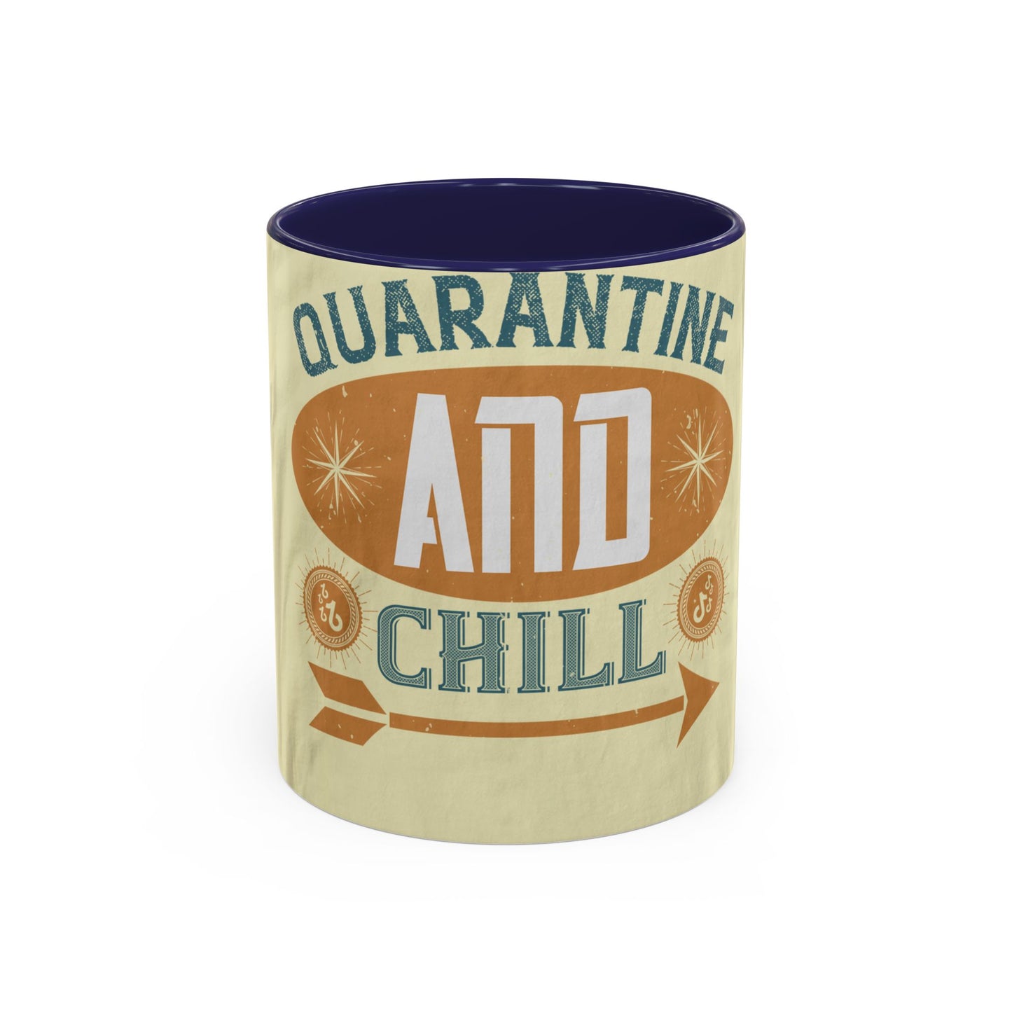 quarantine and chill1 — Accent Mug 11/15oz