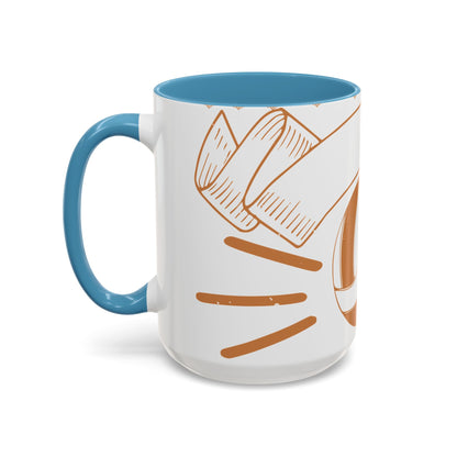 Volleyball Invented by men, perfected by women-01 — Accent Mug 11/15oz