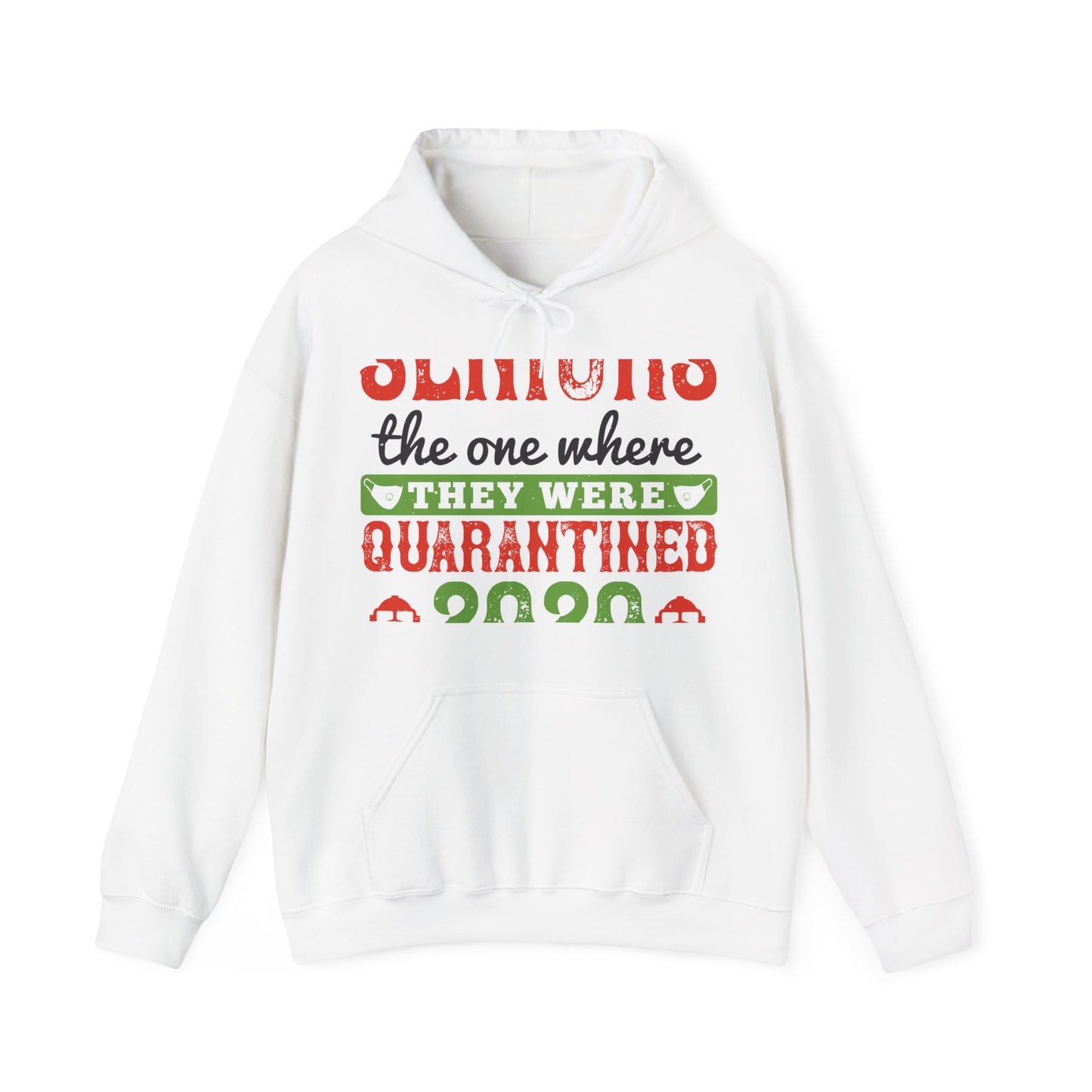 seniors the one where they were quarantined 2020-01 — Unisex Heavy Blend Hoodie (G18500)