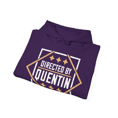 written and directed by quentin quarantine-01 — Unisex Heavy Blend Hoodie (G18500)