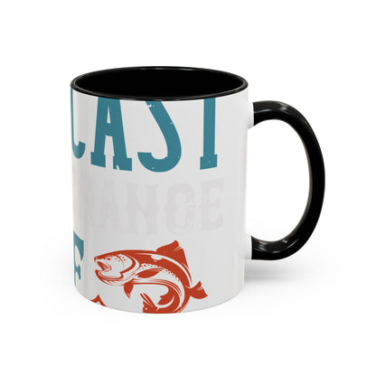 WEEKEND FORECAST WITH A CHANGE OF FISHING-01 — Accent Mug 11/15oz