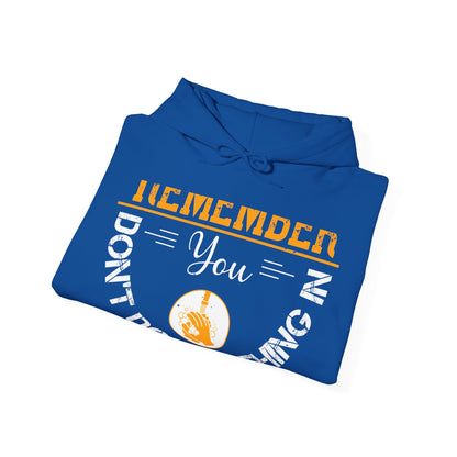 Remember you don't do anything in isolation-011 — Unisex Heavy Blend Hoodie (G18500)