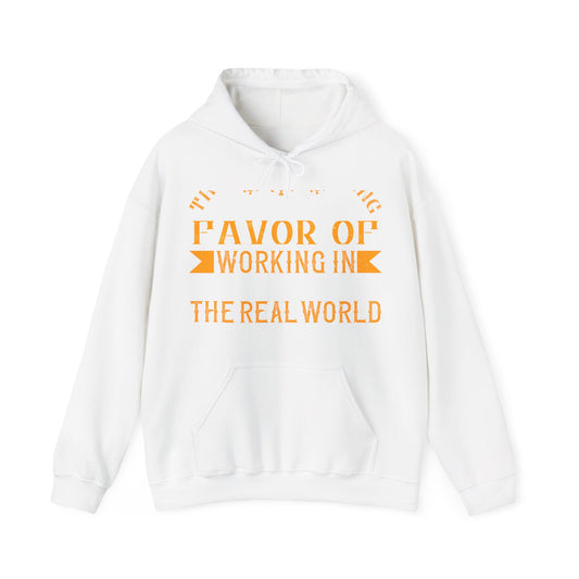There 's something to be said in favor of working in isolation in the real world-01 — Unisex Heavy Blend Hoodie (G18500)