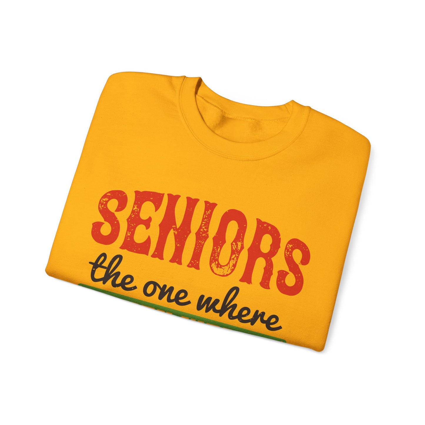 seniors the one where they were quarantined 2020-01 — Unisex Heavy Blend Crewneck (G18000)