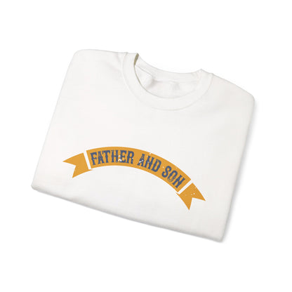 father and son fishing partners  for life-01 — Unisex Heavy Blend Crewneck (G18000)