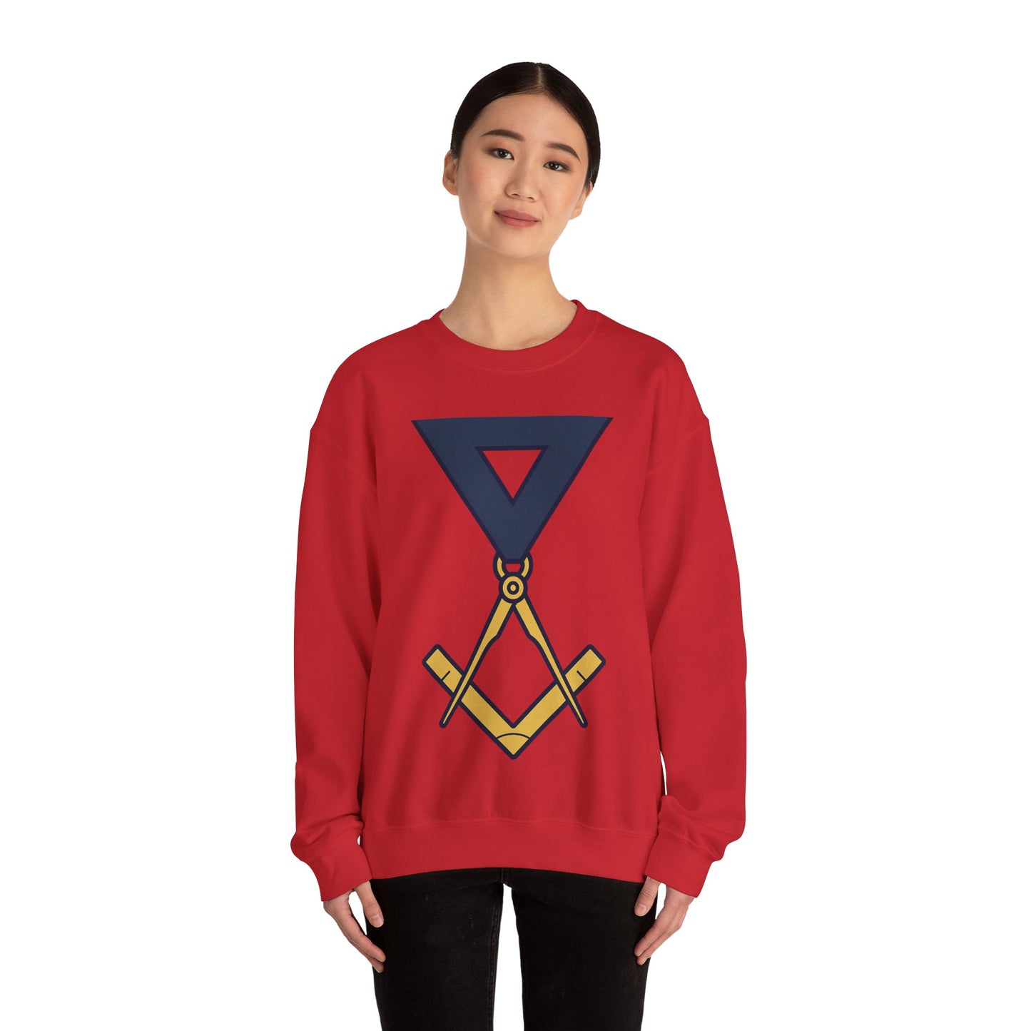 Worshipful Master — Unisex Heavy Blend Crewneck (G18000)