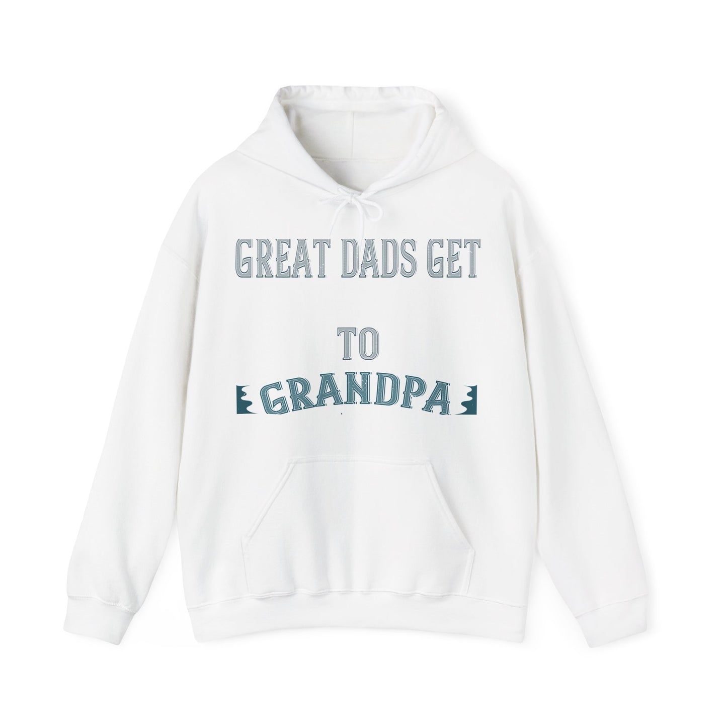 Great dads get promoted to grandpa-2 — Unisex Heavy Blend Hoodie (G18500)