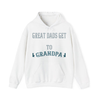 Great dads get promoted to grandpa-2 — Unisex Heavy Blend Hoodie (G18500)
