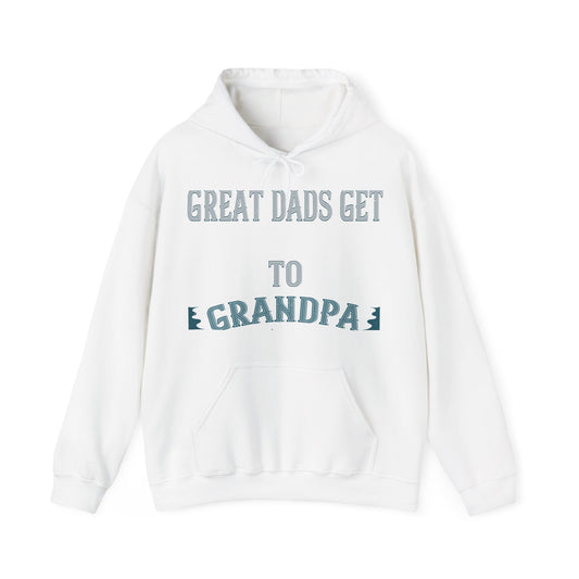 Great dads get promoted to grandpa-2 — Unisex Heavy Blend Hoodie (G18500)