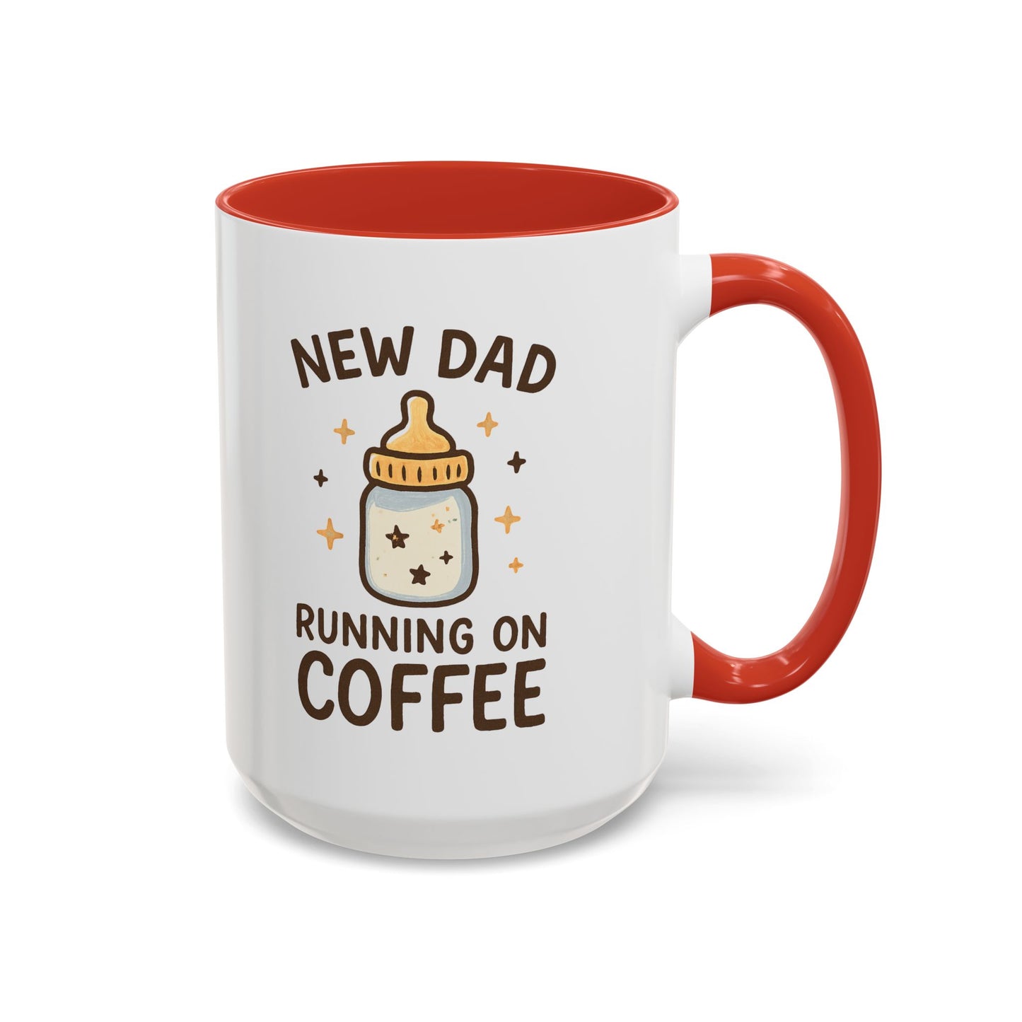 New Dad Coffee Mug | Funny Gift for New Parents | Baby Shower, Birthday, Dad's Day | 11oz & 15oz