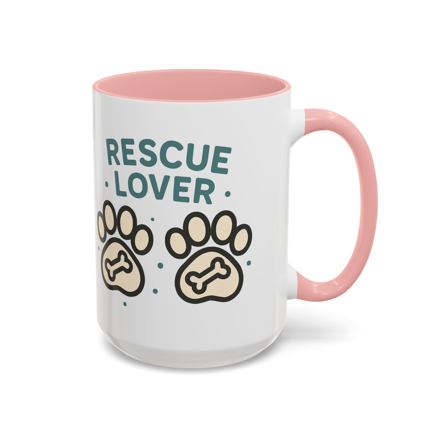Rescue Lover Coffee Mug, Pet Owner Gift, Animal Rescue Merchandise, Dog Lover Cup, Rescue Pet Appreciation