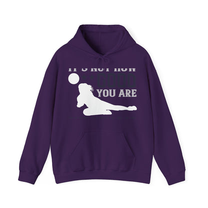Sometimes itΓÇÖs not how good you are, but how bad you want it-01 — Unisex Heavy Blend Hoodie (G18500)