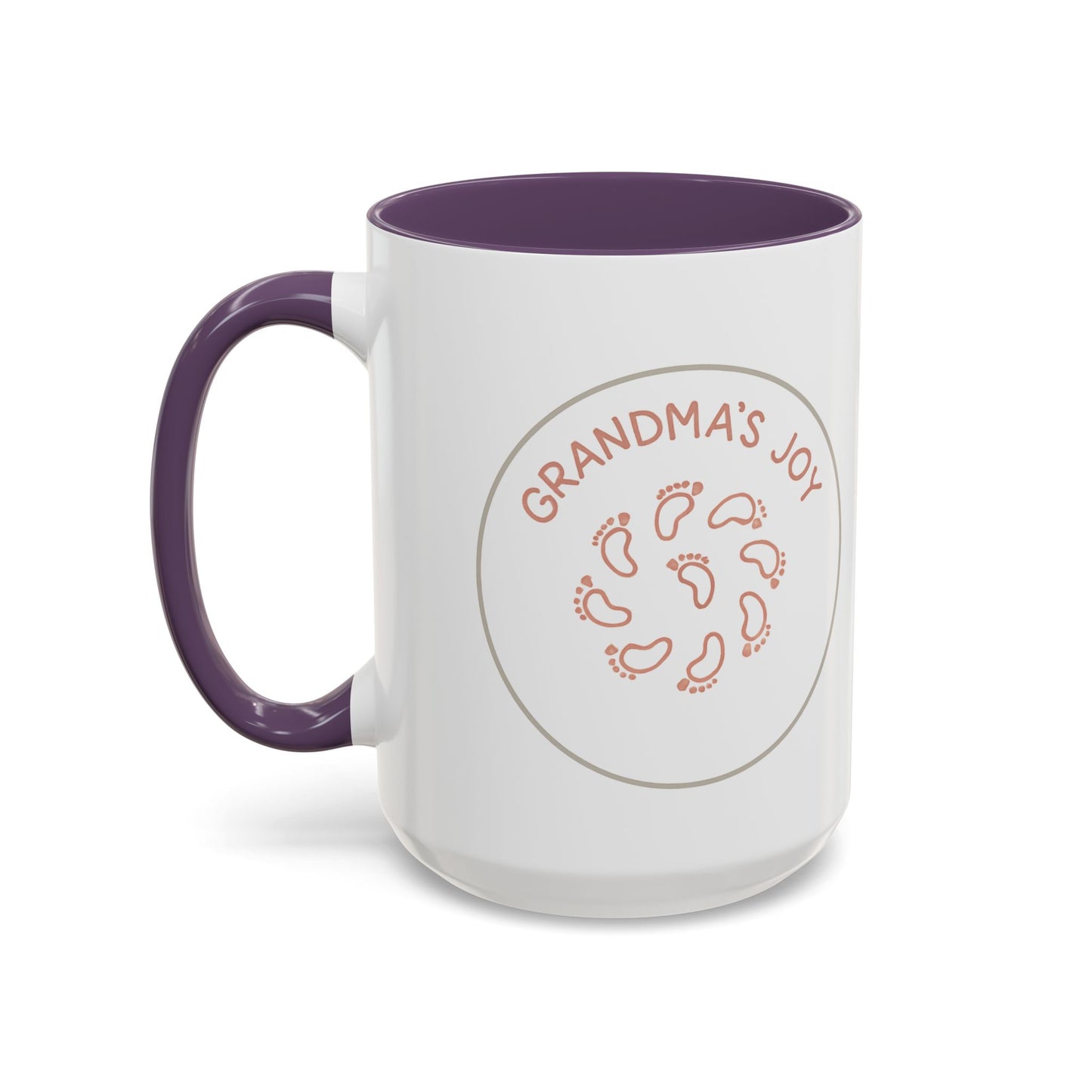 Accent Coffee Mug - Grandma's Joy | Perfect Gift for Grandparents, Coffee Lovers, Family Gatherings, Birthdays, Special [...]